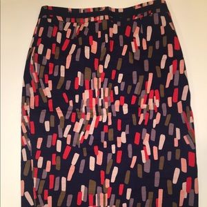 Bolden Multi- Color Pencil Skirt